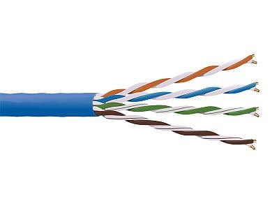 Cat6 Plenum 4 Pairs 23 AWG UTP CMP 1000 Feet