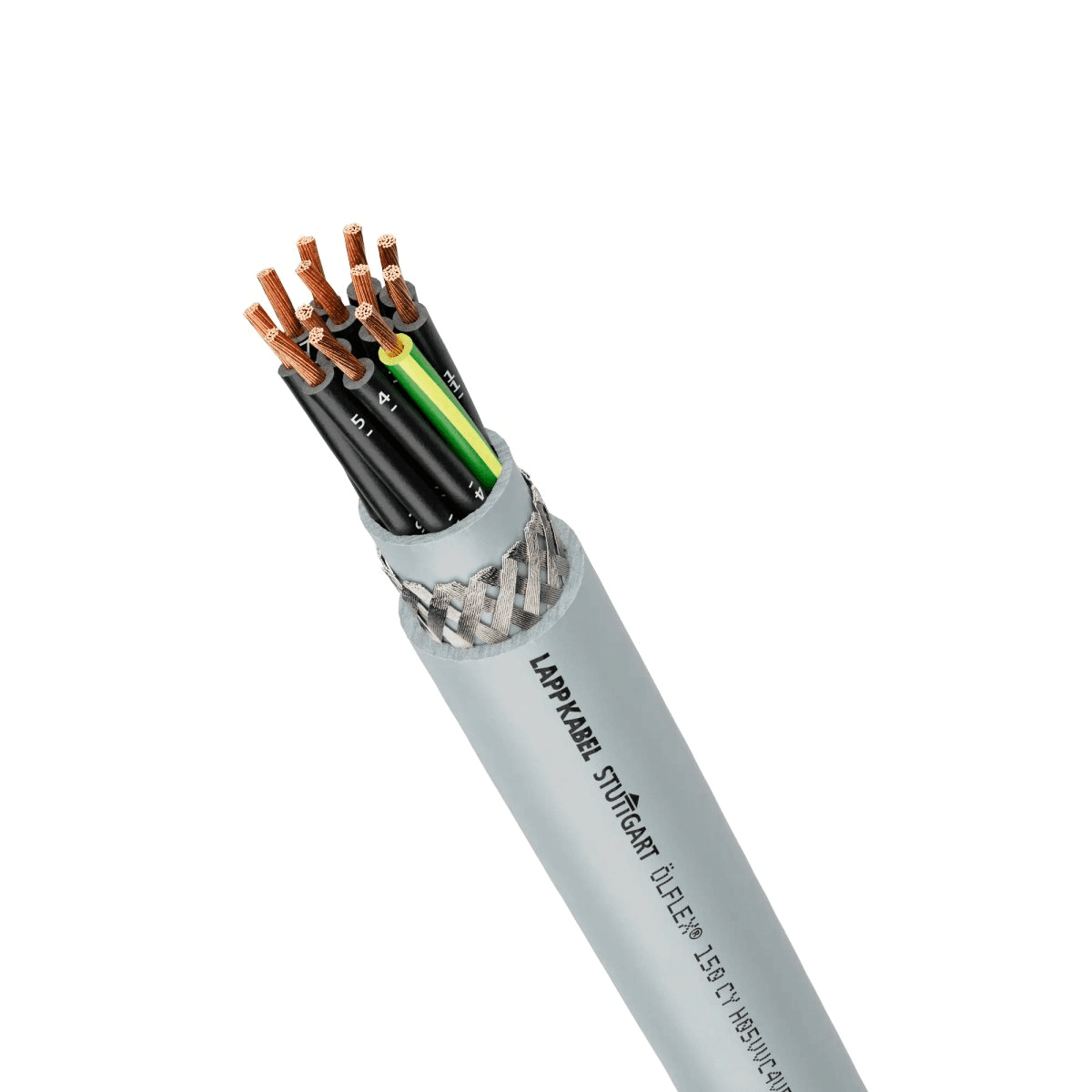 LAPP Group 0015803, 16 3C Stranded BC Shielded PVC NYL 600V 90C