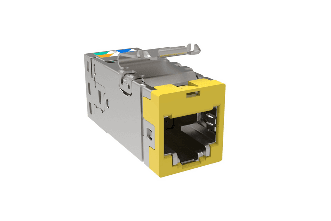 CommScope 760238144 USL600-SHLD, YEL, Cat 6 Shielded RJ45 Jack Yellow