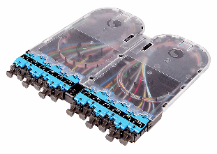 CommScope 760237944 EHD-SP-24LC-SM-AS-ULL, 24F LC UPC SM Stranded Pigtail Cassette