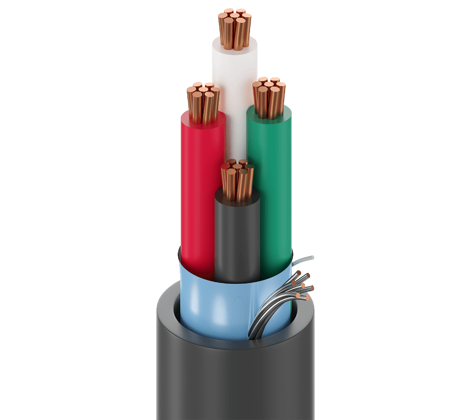 Belden 6302FE 877, FLRST FS 4C 18 AWG Multi Conductor Natural