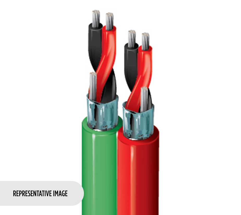 Belden 9451D J77U, Multi Conductor Cable 2 Bonded 22 AWG PVC