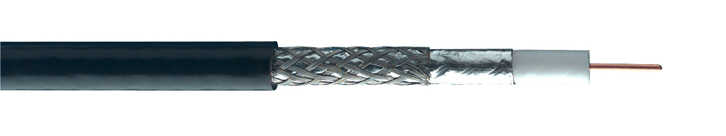 Belden 9248 010, Coax 75 Ohm 18 AWG PE FRPVC Black