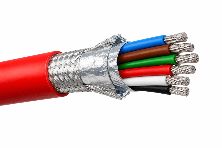 FEP-16 AWG 6-Conductor FEP Plenum Shielded Cable