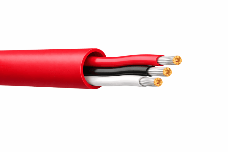 18 AWG 3-Conductor FEP Plenum 150°C Shielded Cable