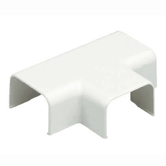 Panduit TF5IW-E, Acessório para Canaleta de Superfície em T Off White 0.58 in. Altura