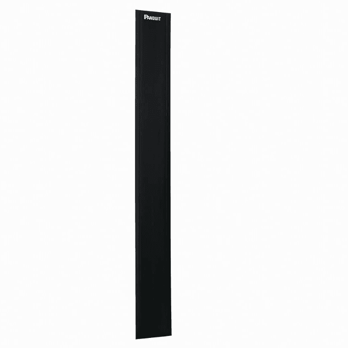 Panduit WMPVHCRCE, Copertura nera in PVC per gestore cavi verticale a doppio lato
