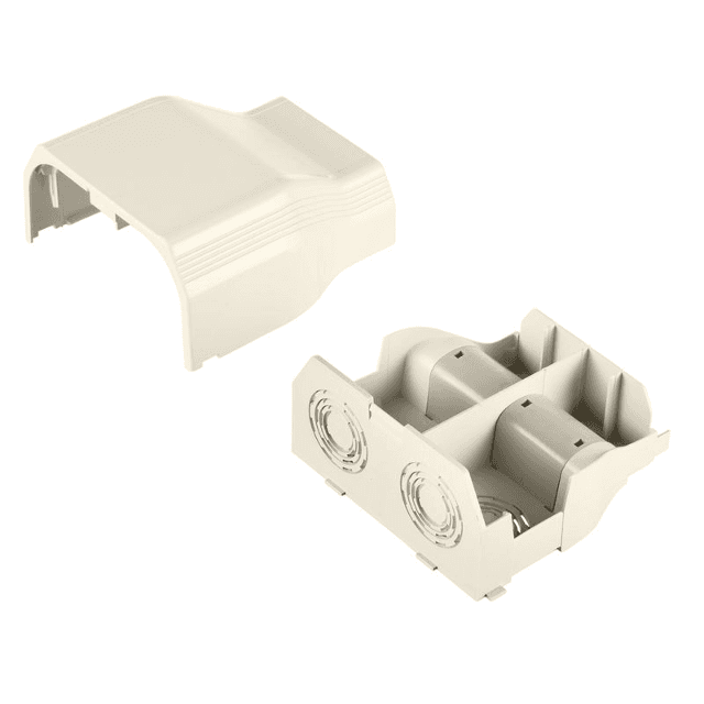 Panduit T70EEWH, Acessório de canaleta de superfície branco 2.86 in. Altura