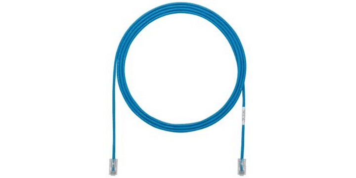 Panduit UTP28CH3BU, Cable de parcheo azul trenzado 28 0.16AWG 3 ft