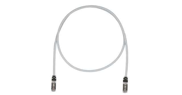 Panduit STP6X7IG, cavo patch schermato CAT6A LSZH 7 FT grigio