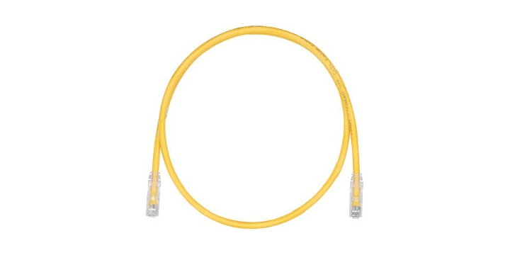 Panduit UTPSP7YLY, MOD 24-4PR Stranded CAT6 IP5 7FT YEL
