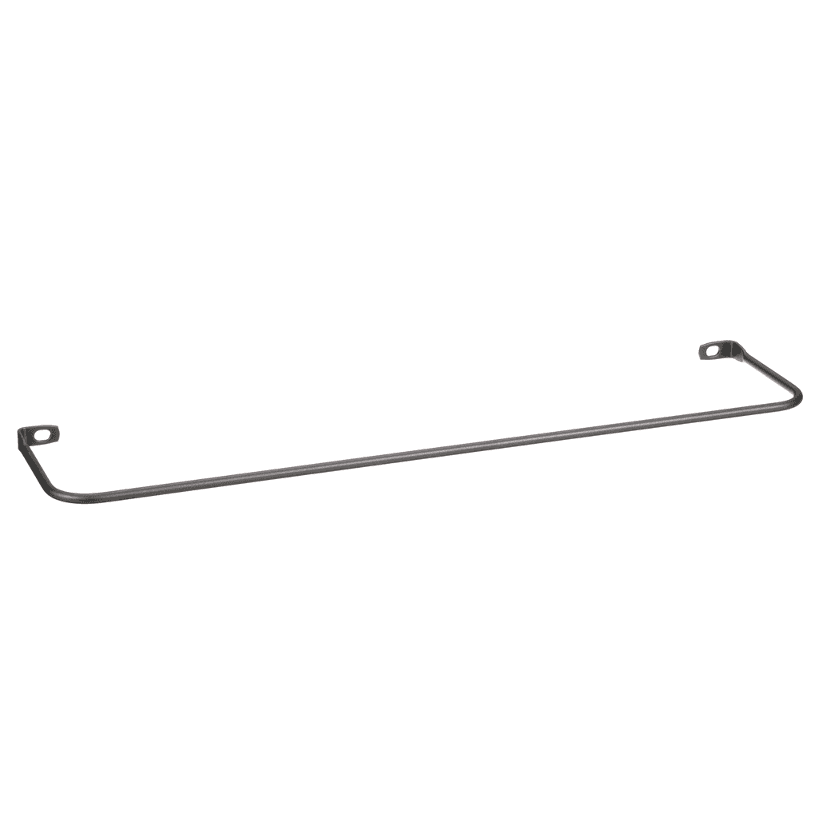 Panduit SRB19D5BL, Barra di scarico della trazione in acciaio nero 19.73 x 4.5 x 0.5 in.