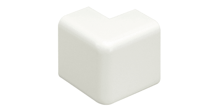 Panduit OCF5EI-E, gomito esterno 0.58 poll. (14.7 mm) totale, confezione da 20