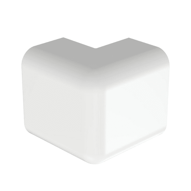 Panduit OCF10IW-X, raccordo angolare esterno bianco sporco