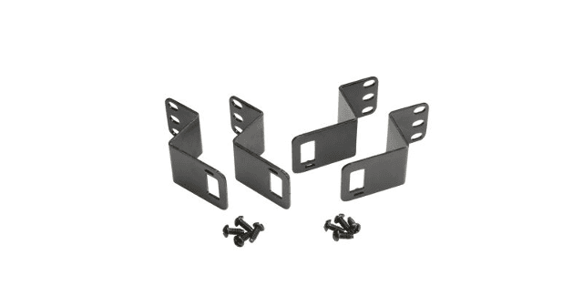 Panduit WMPVCBE, staffa di montaggio in acciaio nero 3.71 in