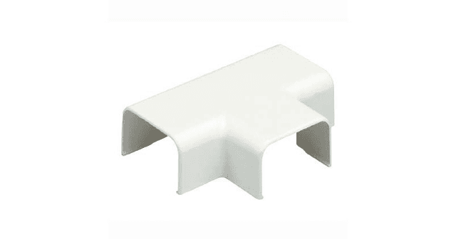 Panduit TF5IW-E, Acessório de Canaleta de Superfície em T fora de Branco 0.58 in. Altura