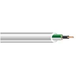 Copperfield/Southwire FBT050-XX-09, Boat Cable 12 AWG 3C Tinned Copper PVC/PVC 600 V 105°C Flat White