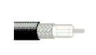 Belden 1671J 010, Coax 50 Ohm 24 AWG TFE BRD PVC Black