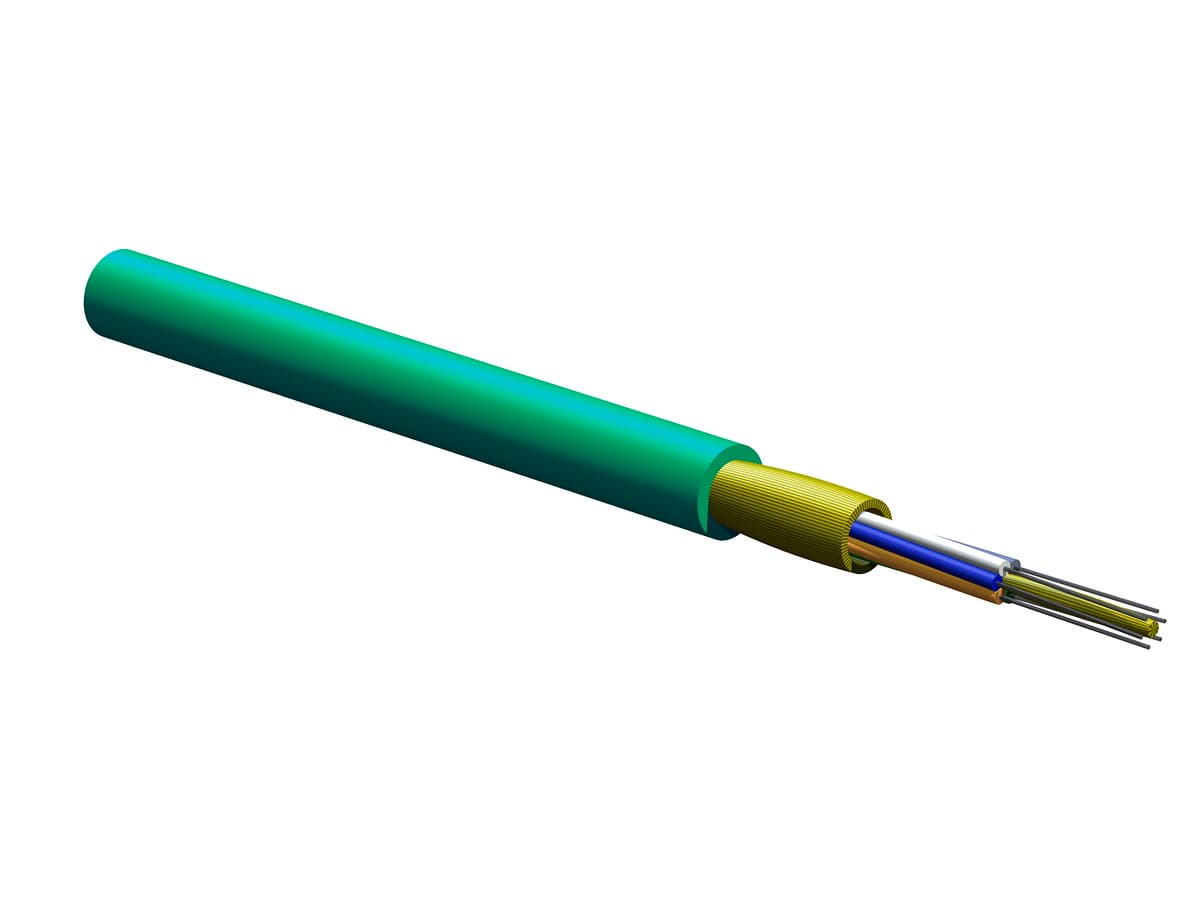 Corning 006T81-31191-24 – Tight-Buffered Micro Indoor Cable (MIC), OM4+, Riser, 6-Fiber, 50/125 µm