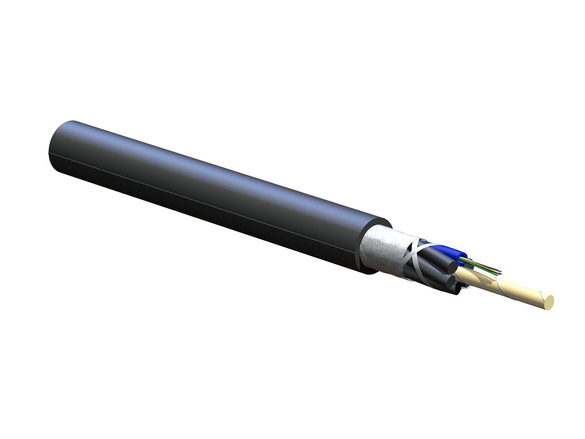 Corning 006TU4-T4731D20 – 6-F OM2 50/125 LT Duct/Aerial Outdoor, Gel-Free, 3.0/1.0 dB/km, Altos Fast Access