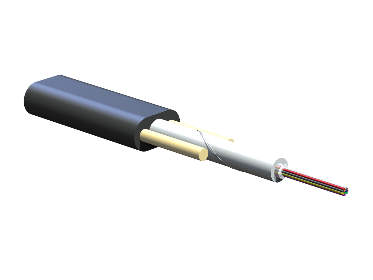Corning 012EB4-14101A20, 12 F Single-mode (OS2) SST-Drop™ Gel-Filled Single-Tube Cable