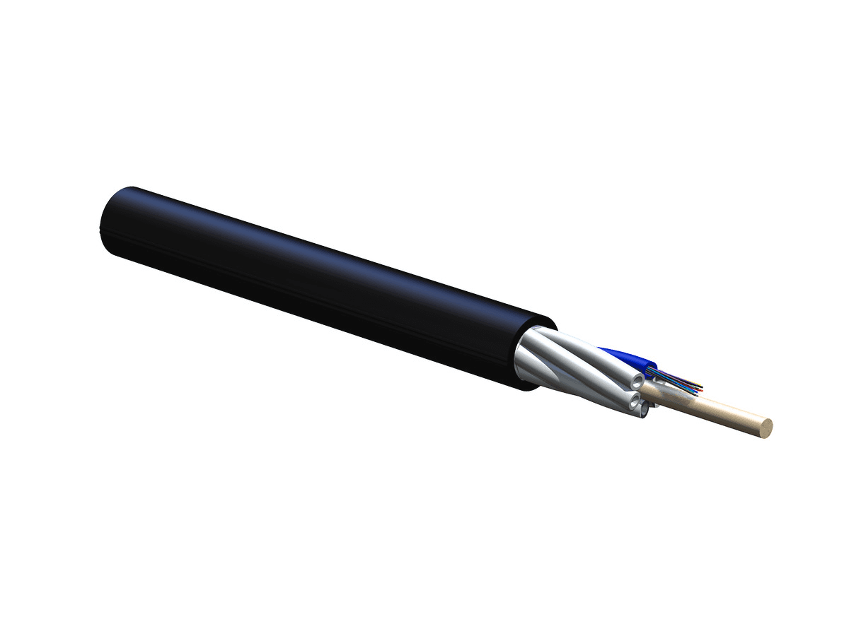 Corning 012ZU4-T3F22D20, 12 F ALTOS® Loose Tube All-Dielectric Gel-Free Cables with Binderless* FastAccess® Technology, SMF-28® Ultra fiber Single-mode (OS2)