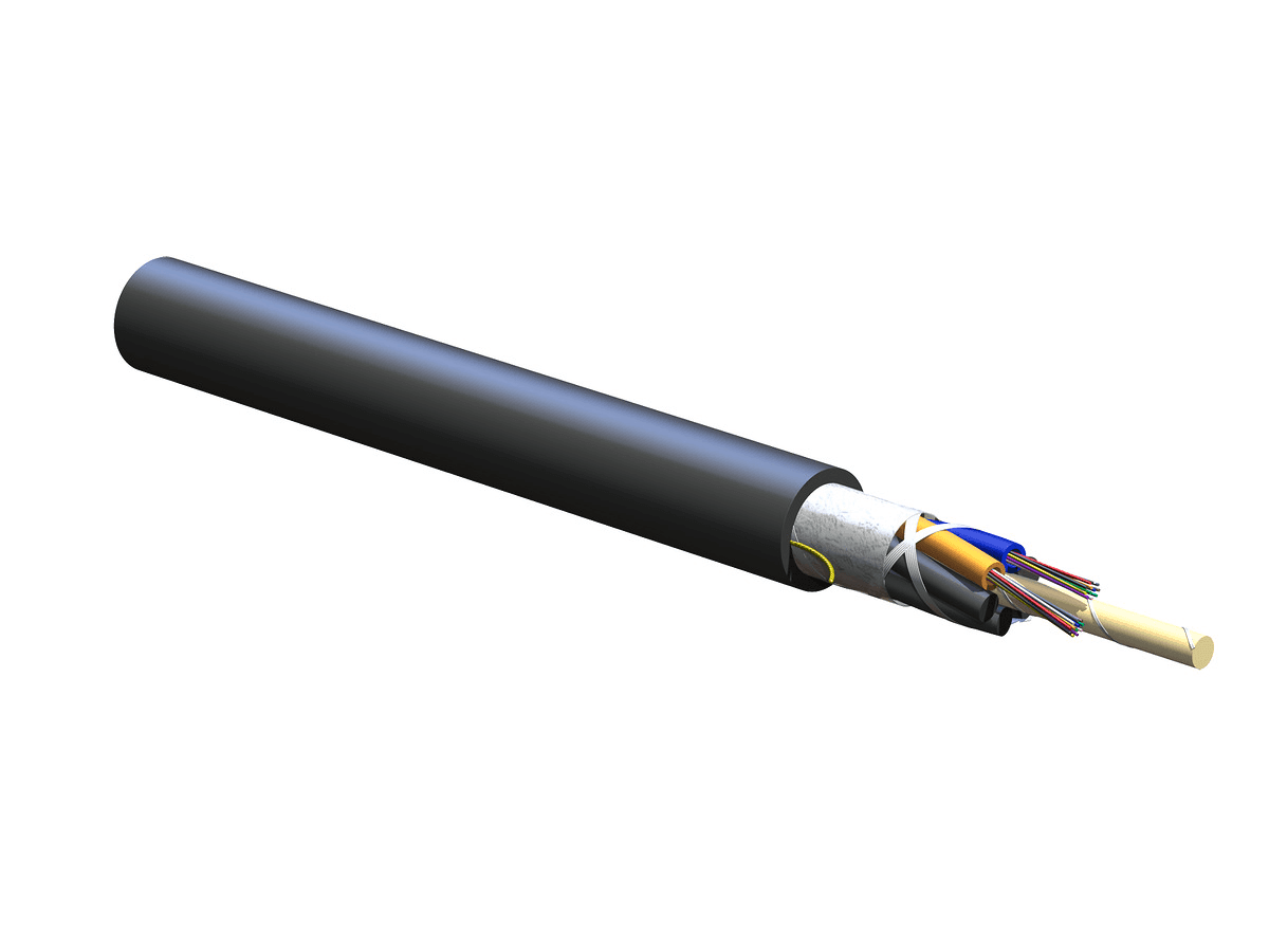 Corning 024EU4-T4100D20, 24 F Single-mode (OS2) ALTOS® Loose Tube Gel-Free Cable
