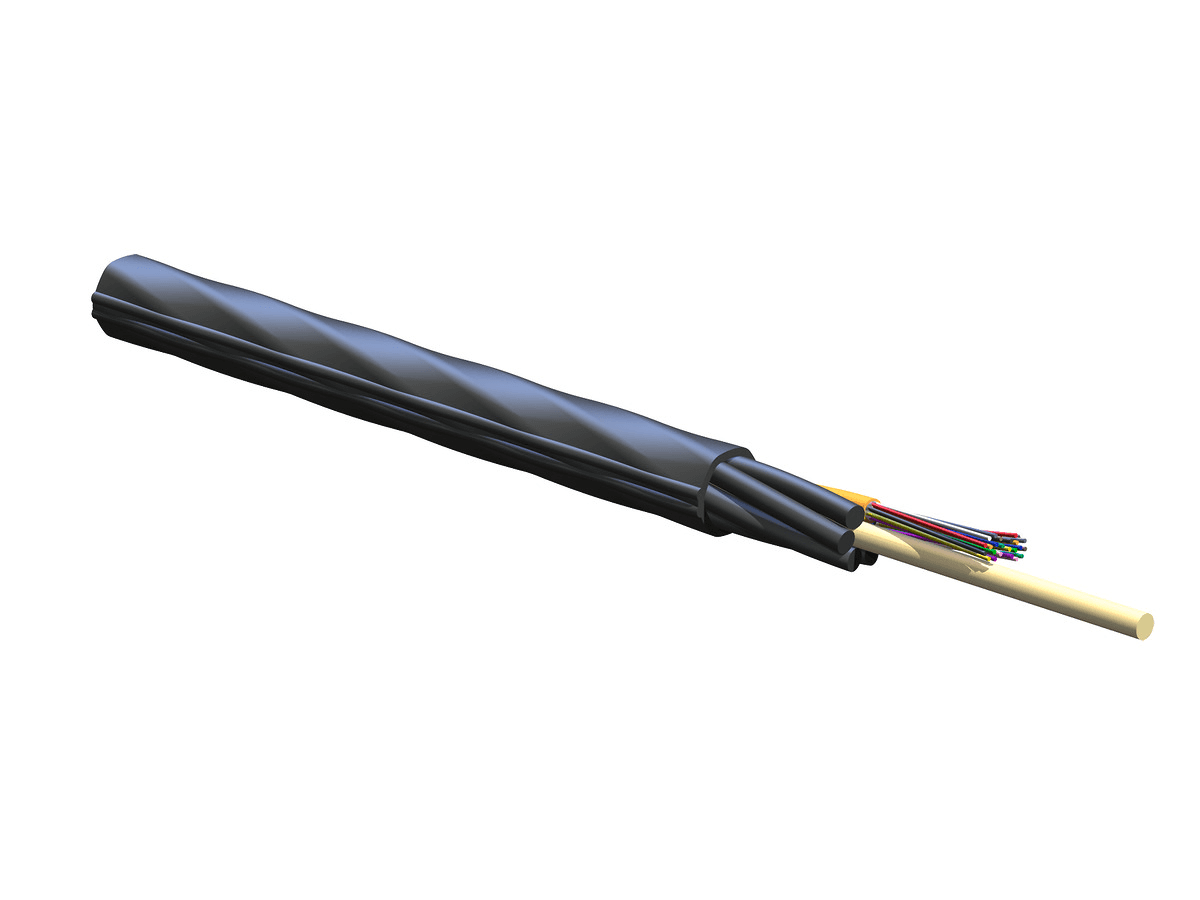 Corning 024ZM4-T3F22A20, 24 F MiniXtend® Cable with Binderless* FastAccess® Technology, SMF-28® Ultra fiber, Single-mode (G.652.D/G.657.A1)