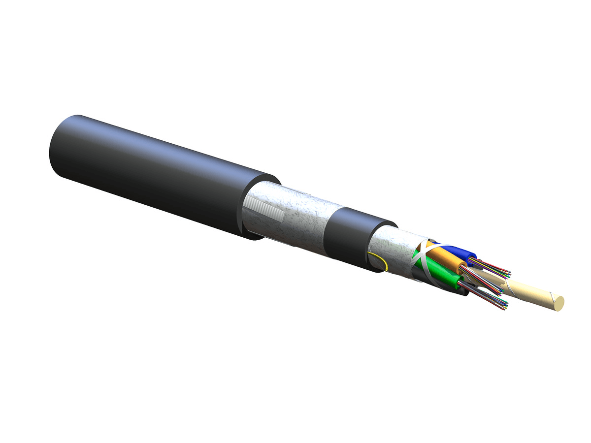 Corning 036EUE-T4101D20, 36 F Single-mode (OS2) ALTOS® Loose Tube Double-Jacket Gel-Free Cable