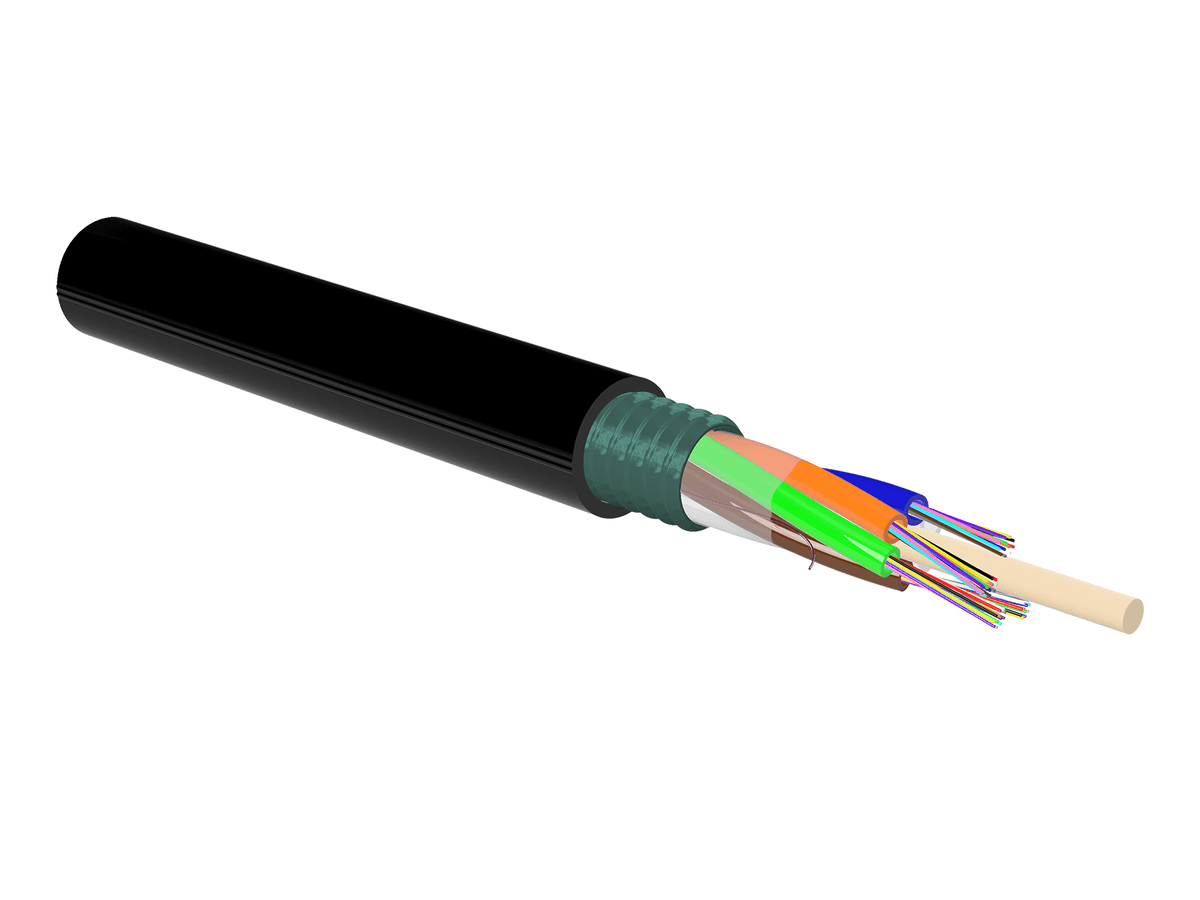 Corning 048ZUC-T4F22D20, 48 F ALTOS® Lite Loose Tube Single-mode (OS2) Gel-Free Single-Jacket Single-Armored Cables with FastAccess® Technology, SMF-28® Ultra fiber
