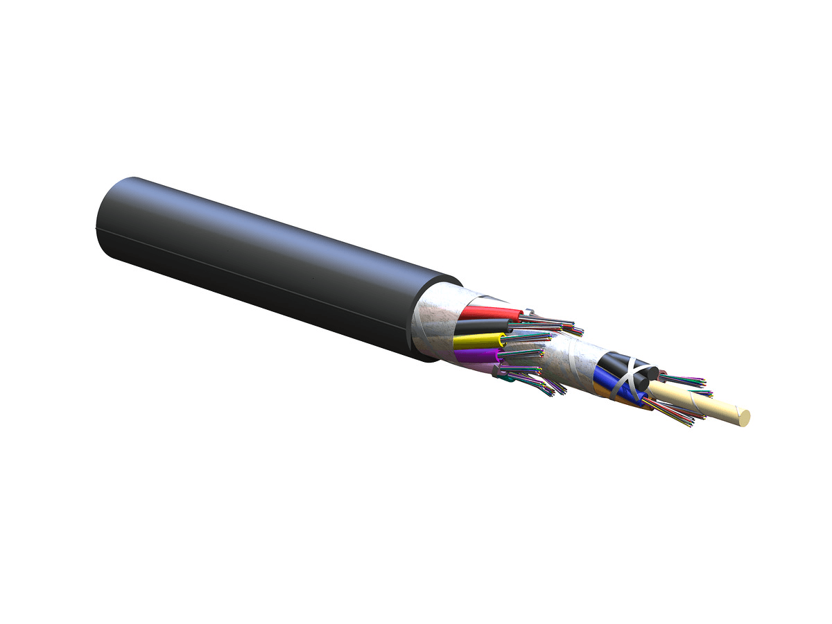 Corning 192EU4-T4701D20, 192 F Single-mode ALTOS® Loose Tube All-Dielectric Cable with FastAccess® Technology, Gel-Free (OS2)
