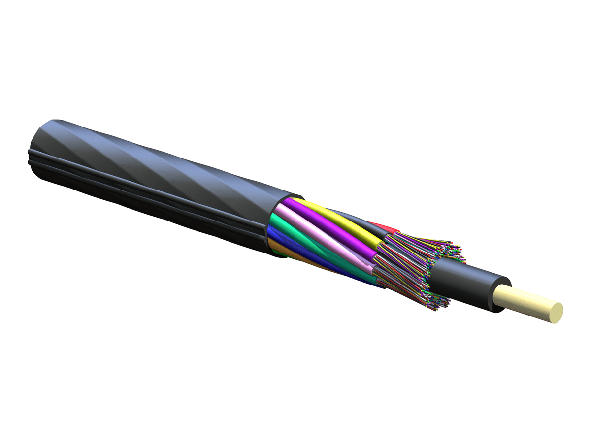 Corning 288ZH4-S4F40A20, 288 F MiniXtend® HD Cable with Binderless* FastAccess® Technology, SMF-28® Ultra, Single-mode (G.652.D/G.657.A1) - 36F/Tube