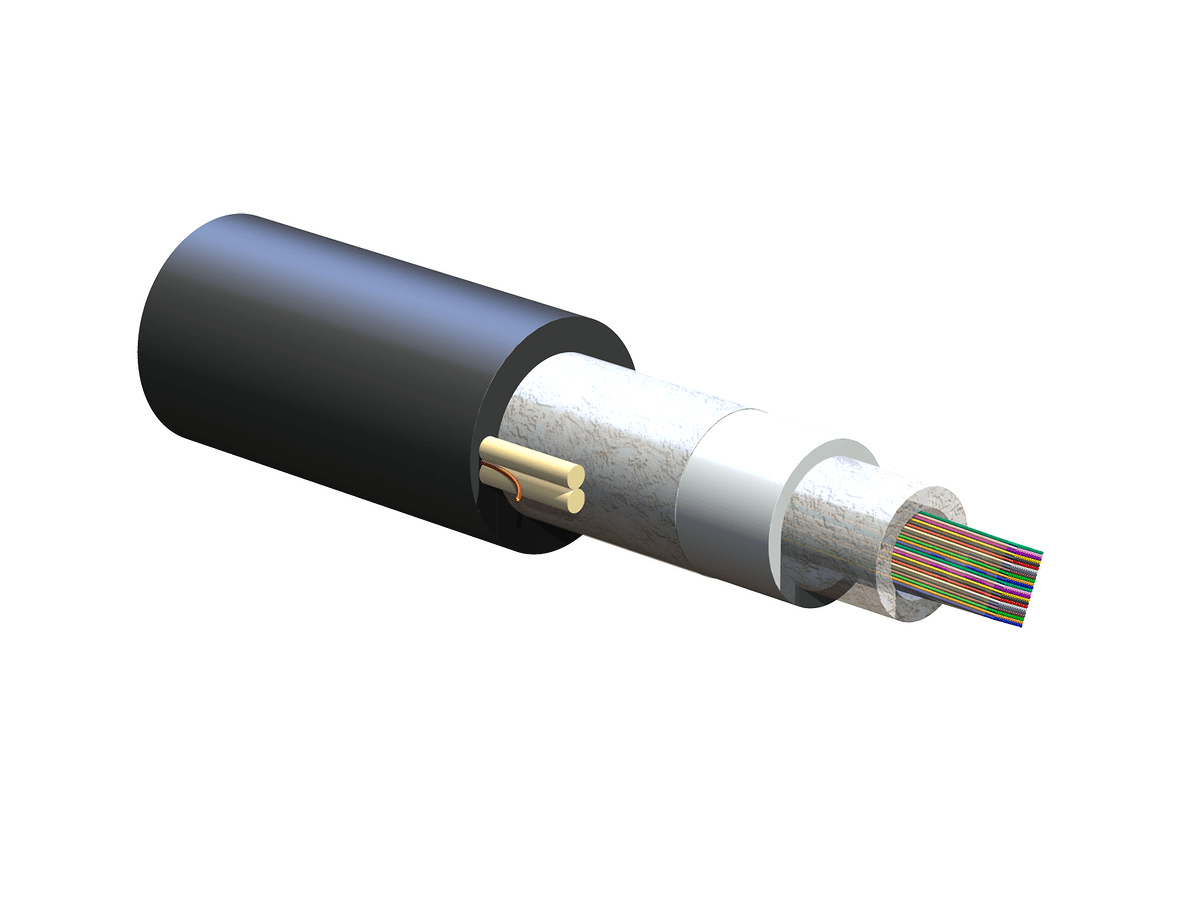 Corning 288EV4-14100D53, Single-mode (OS2) 288 F SST-UltraRibbon Gel-Free Cable Single-Tube