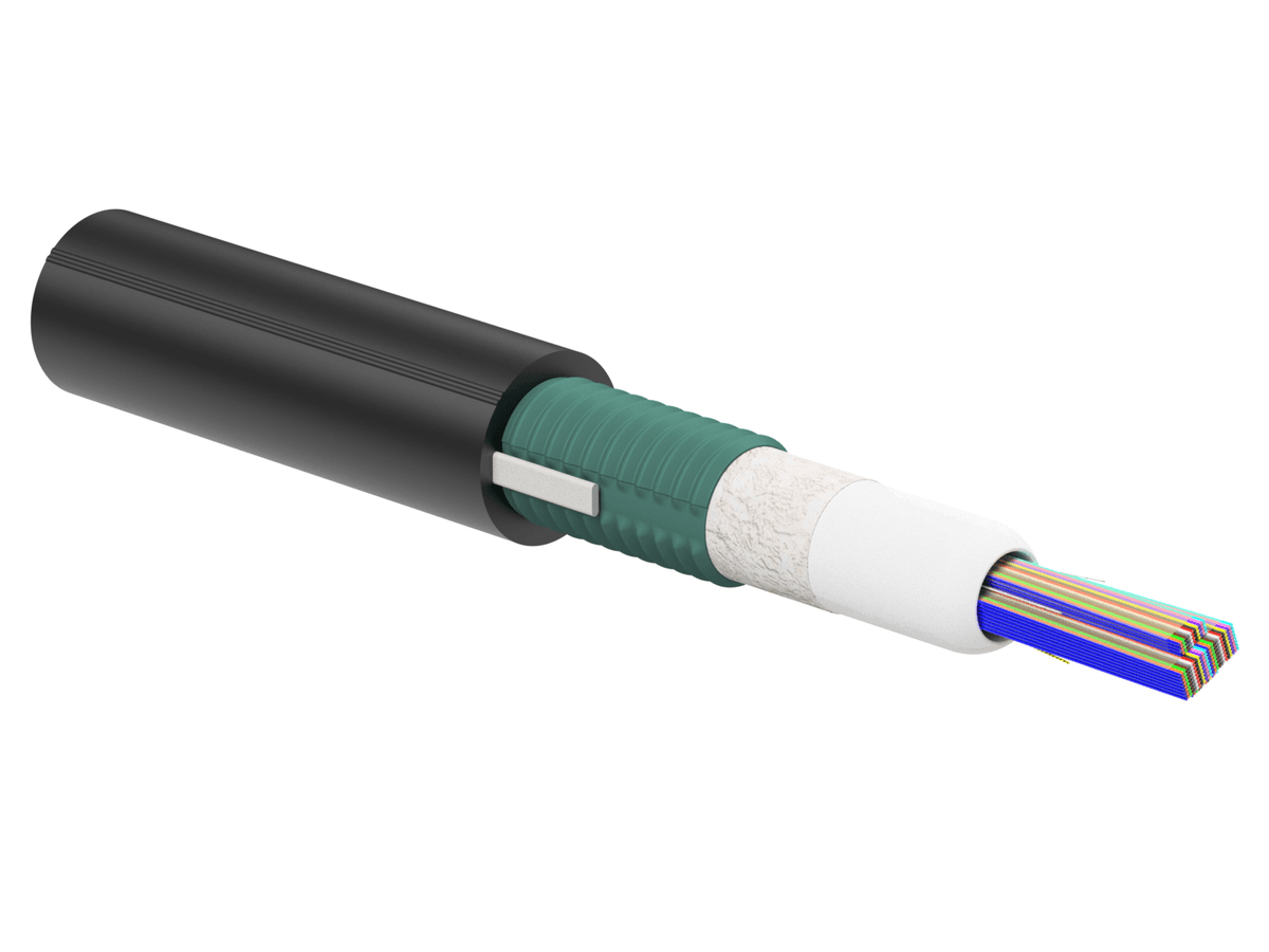 Corning 288ZV5-14700S53, Armored RocketRibbon® Cable-250 288 F, Single-Mode (OS2) Bend-Improved