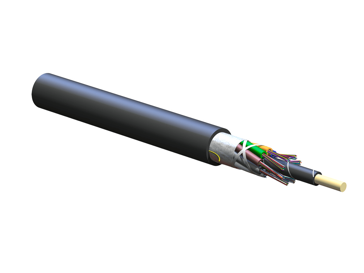 Corning 096ZU4-T4122D20, 96 F ALTOS® Loose Tube Gel-Free Cable, Single-mode (OS2) with SMF-28® Ultra Fiber