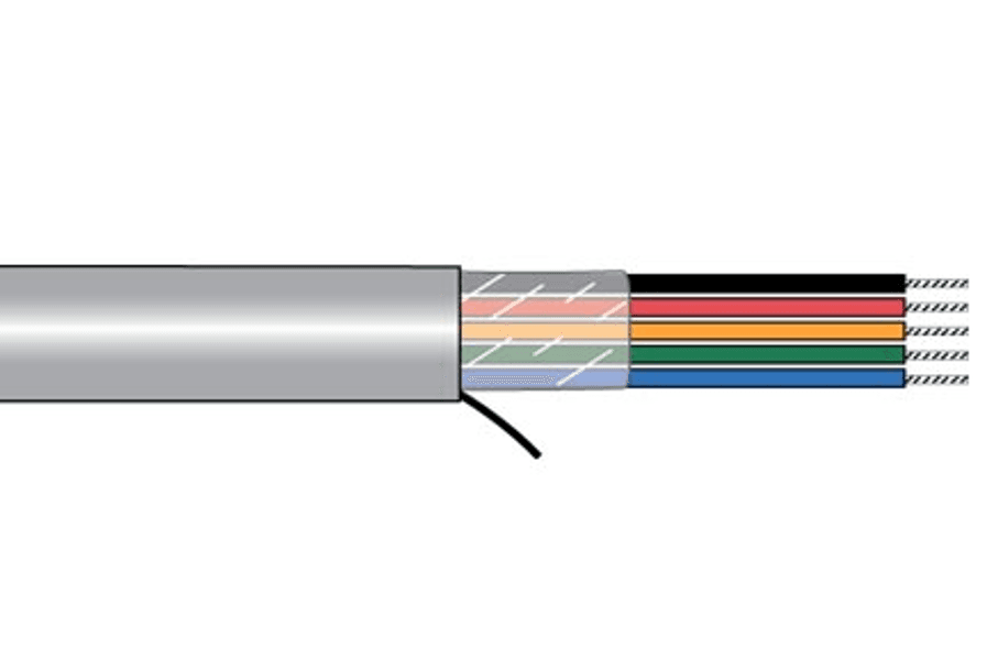 Alpha Wire 5072C SL001, Xtra Guard 1 Xtra Guard Performance Cable 2C 16 AWG Ungeschirmte 300 V PVC