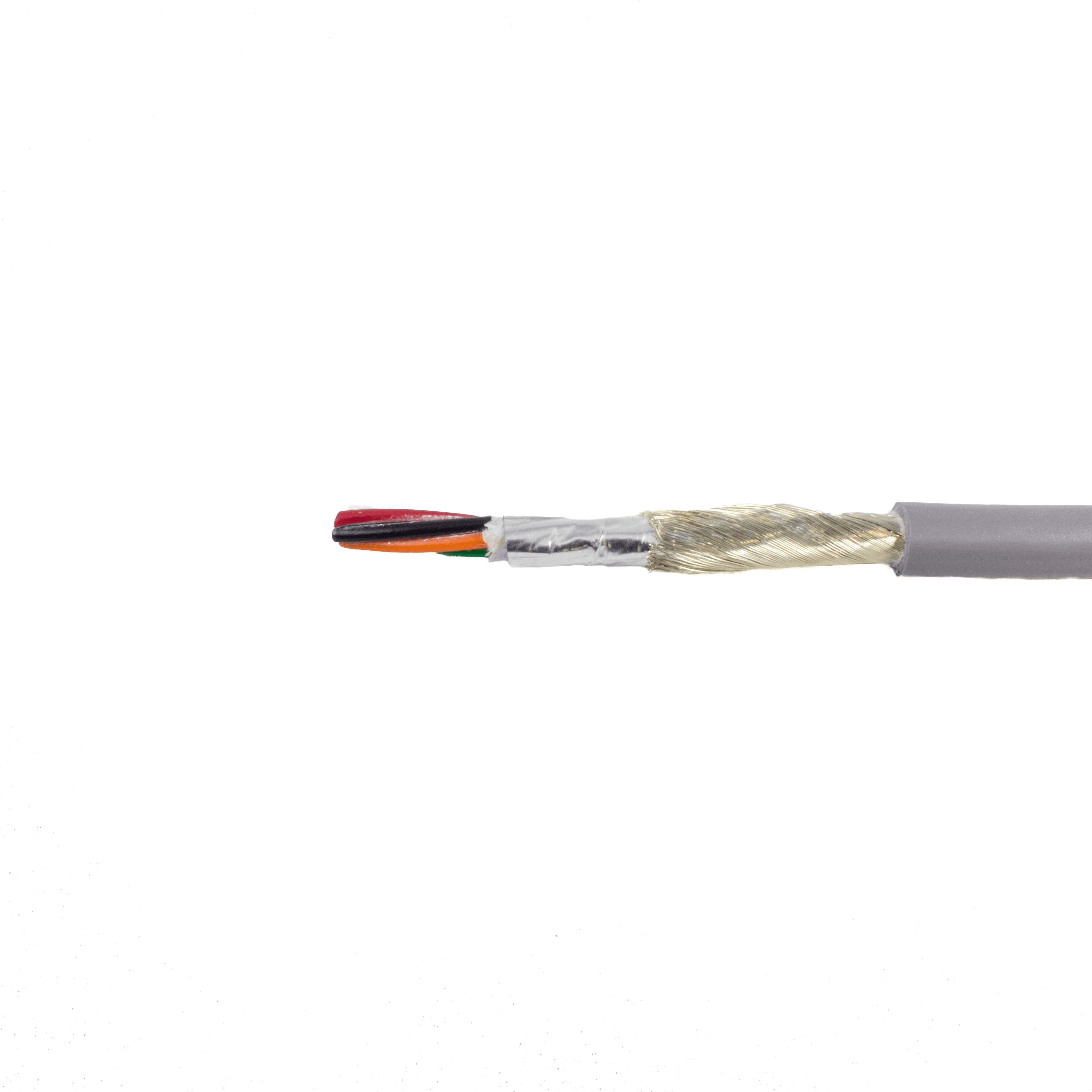 Alpha Wire 8672001CY SL001, Composite Cable 1P 20 AWG Shielded SRPVC PVC Jacket