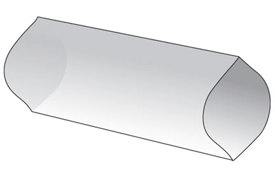 Alpha Wire F3503/4 CL105, PVDF 3/4 Heat Shrink Tubing 2:1 Clear