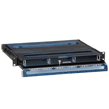 Leviton 5R1UH-S03, Opt-X 2000i 1RU Fiber Enclosure Sliding Tray Empty