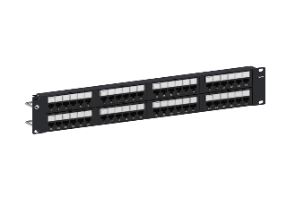CommScope 760162818 UNP-6A-DM-2U-48, Copper Patch Panel 48 Port Universal 10G Cat6A 2U