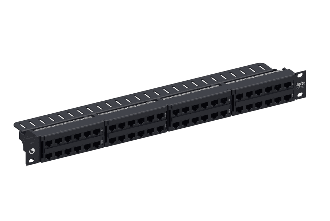 CommScope 760237054 UNP-UDDM-SL-1U-48, Cat 6 UTP 1U 48 Port Black