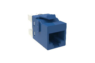 CommScope 760237651 UKJ600-BLUE, Cat 6 UTP RJ45 Keystone Jack