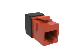 CommScope 760241163 UKJ10G-ORG, RJ45 Cat 6A Unshielded Orange