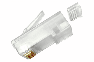 CommScope 6-2843007-1 MP-6AU-PLUG-A-1, Modular Plug Category 6A/6 Unshielded 100 Pcs