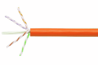 CommScope 3091B OR 4/23 W1000 760236037, CAT6A F/UTP 4 Pair 23 AWG Orange