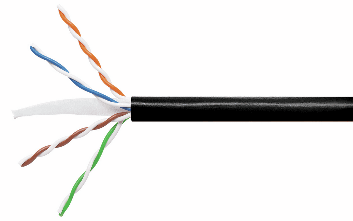 CommScope 760008888 1571A BK 4/24 R1000, Cat 6 23 AWG 4 Pair UTP PE