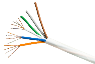 CommScope 760103044 2061B WH 25/24 R1000, Copper Cable PowerSUM Cat5E 24 AWG 4PR UTP CMP