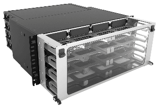 CommScope 760209965 HD-4U, Modular Cassette Sliding Shelf 4U 16 Modules