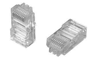 CommScope 6-554720-3 MP-88U-F-1, Modular Plug Kit Cat 5e Unshielded 8P8C 26 To 24 AWG
