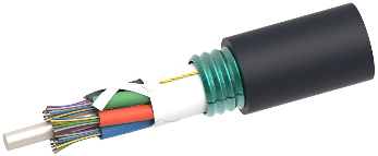 CommScope 760053298 D-024-LA-8W-F12NS, OS2 Single Mode 24 Fiber Outdoor Cable